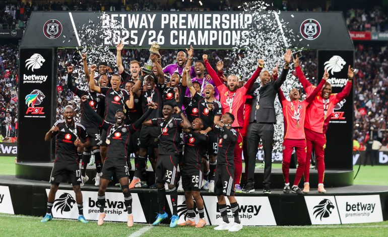 Orlando Pirates lift the league 2