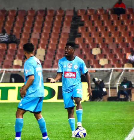 Terrence Mashego in the Nedbank Cup final