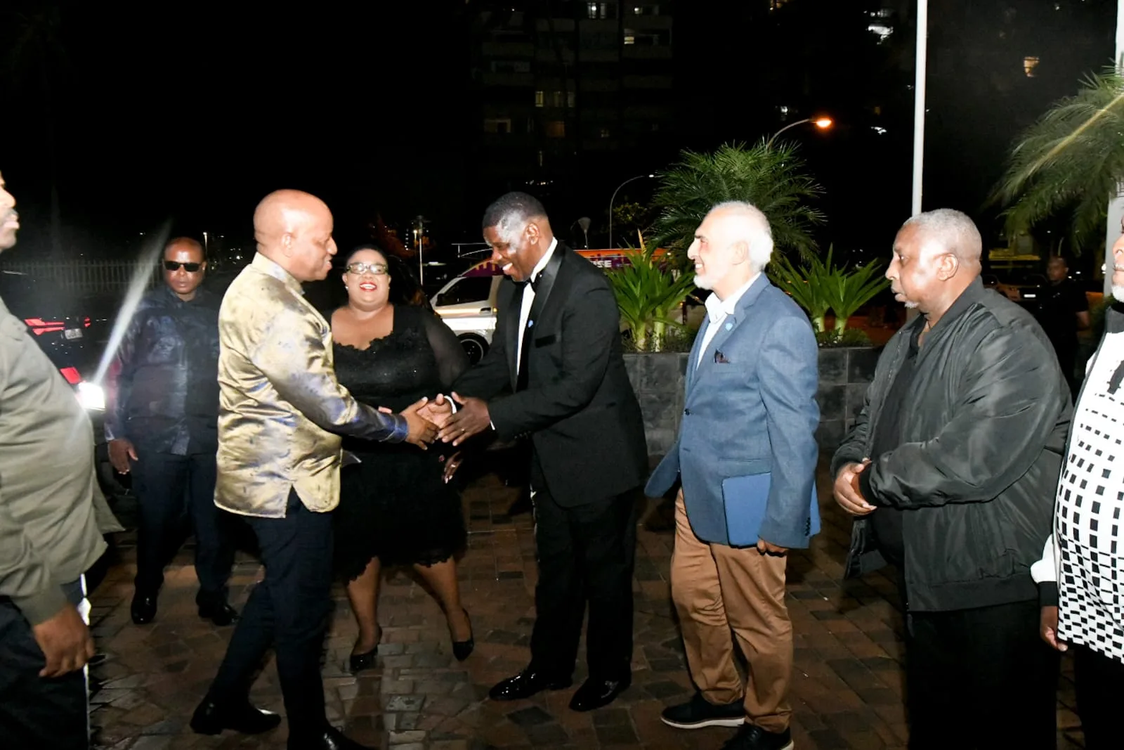 Thami Ntuli, Mntomuhle Khawula, Farook Kadodia and Thami Mchunu