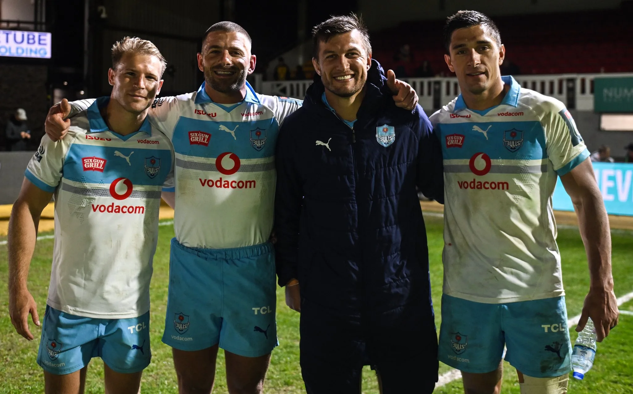 Willie le Roux and Pollard at the Bulls