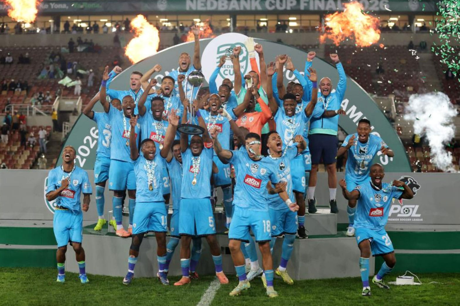 KZN History! Durban City Overcome TS Galaxy To Secure Nedbank Cup