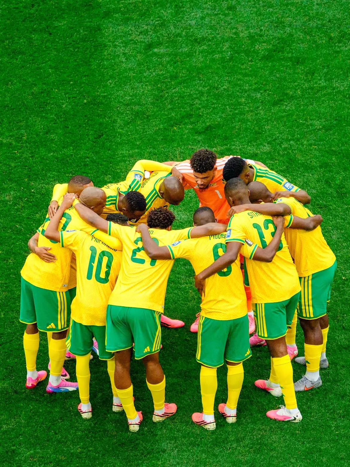 Bafana Bafana full squad against Canada one