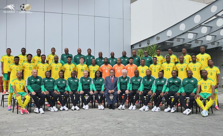 'We Can Write History': Broos 2 Bafana Bafana, management and technical team in Mexico
