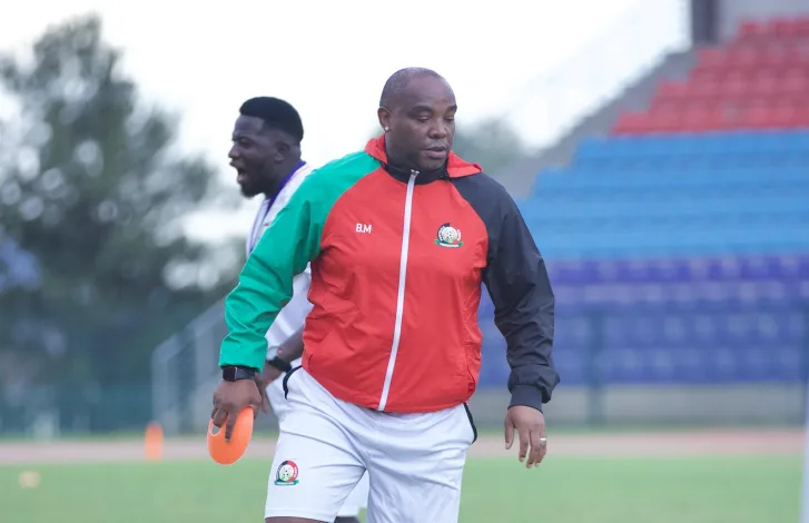 Benni Brings Kenya To South Africa For Double-Header Against Lesotho 2 Benni McCarthy in training for Kenya e1780415350471