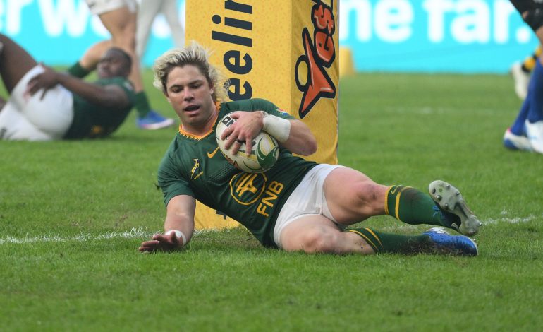 “The List Is Long” — Erasmus Drops Massive Masterplan Revelation Behind Shock Omissions 2 Faf De Klerk scoring against Barbarians