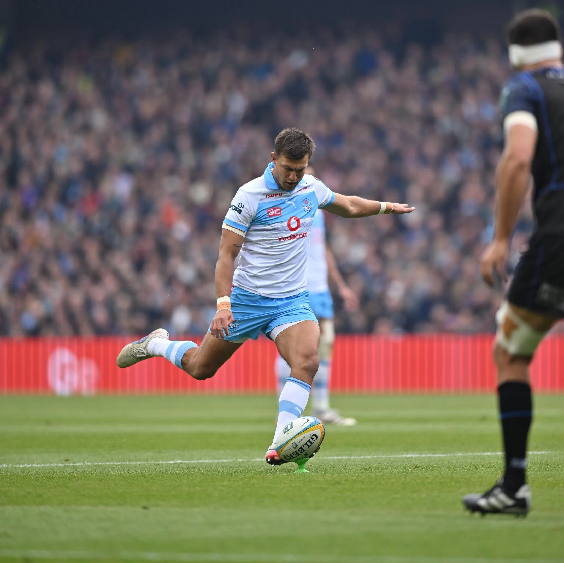 Pollard And 16 Springboks Anchor Bulls Squad Flying Against Leinster 3 Handre Pollard against Glasgow Warriors