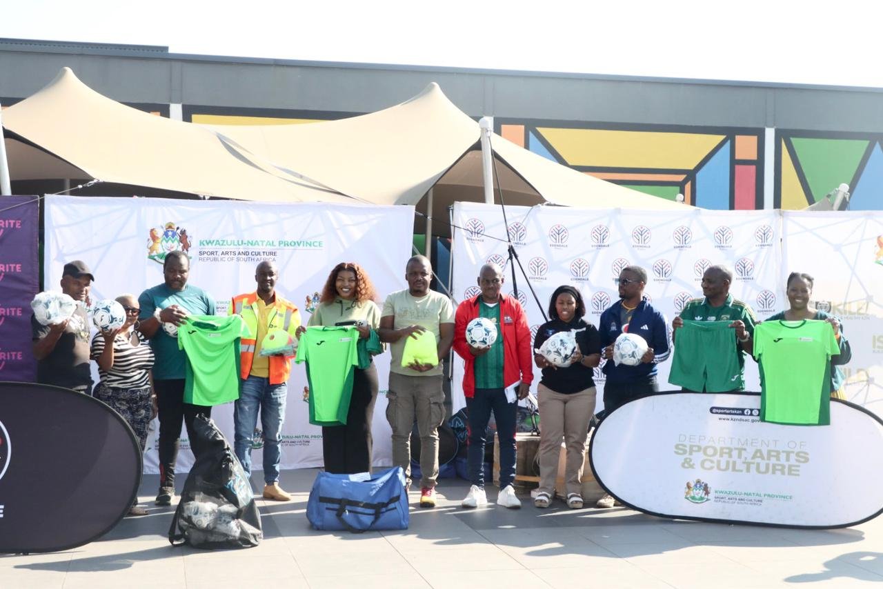 New Gear Distributed At Edendale Mall By KZN Sports