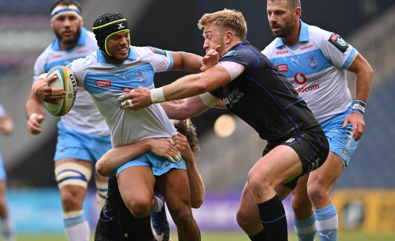 "Right At The Top" – An Emotional Ackermann On Bulls' Miraculous URC Turnaround 2 Kurt-Lee Arendse against Glasgow Warriors