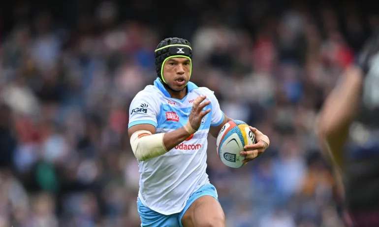 Kurt Lee Arendse against Glasgow Warriors
