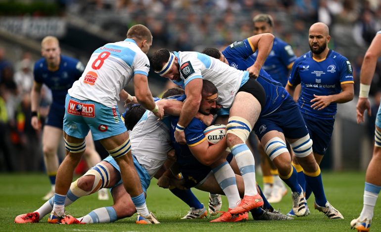 Marcell Coetzee against Leinster in URC final
