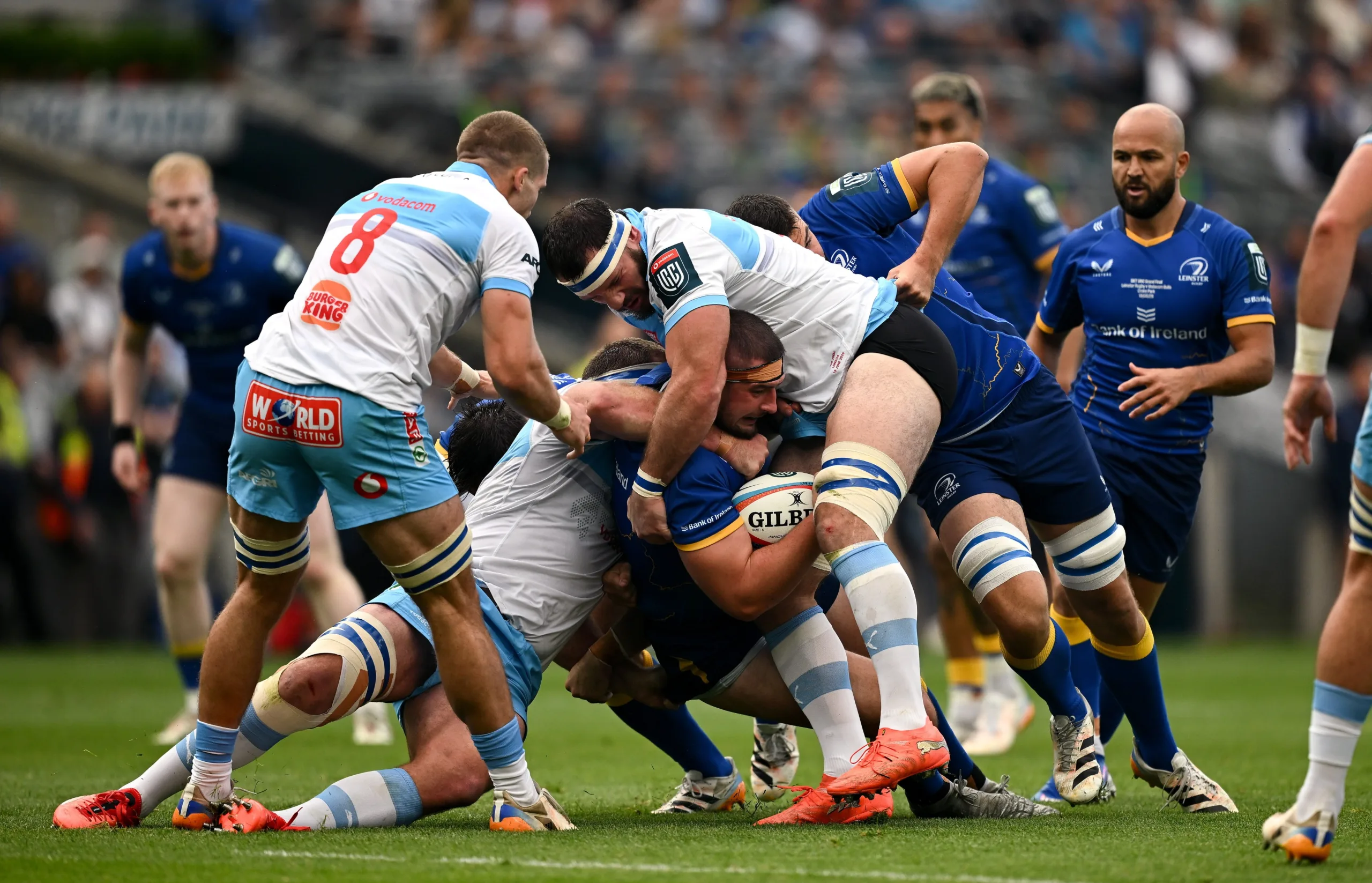 Marcell Coetzee against Leinster in URC final