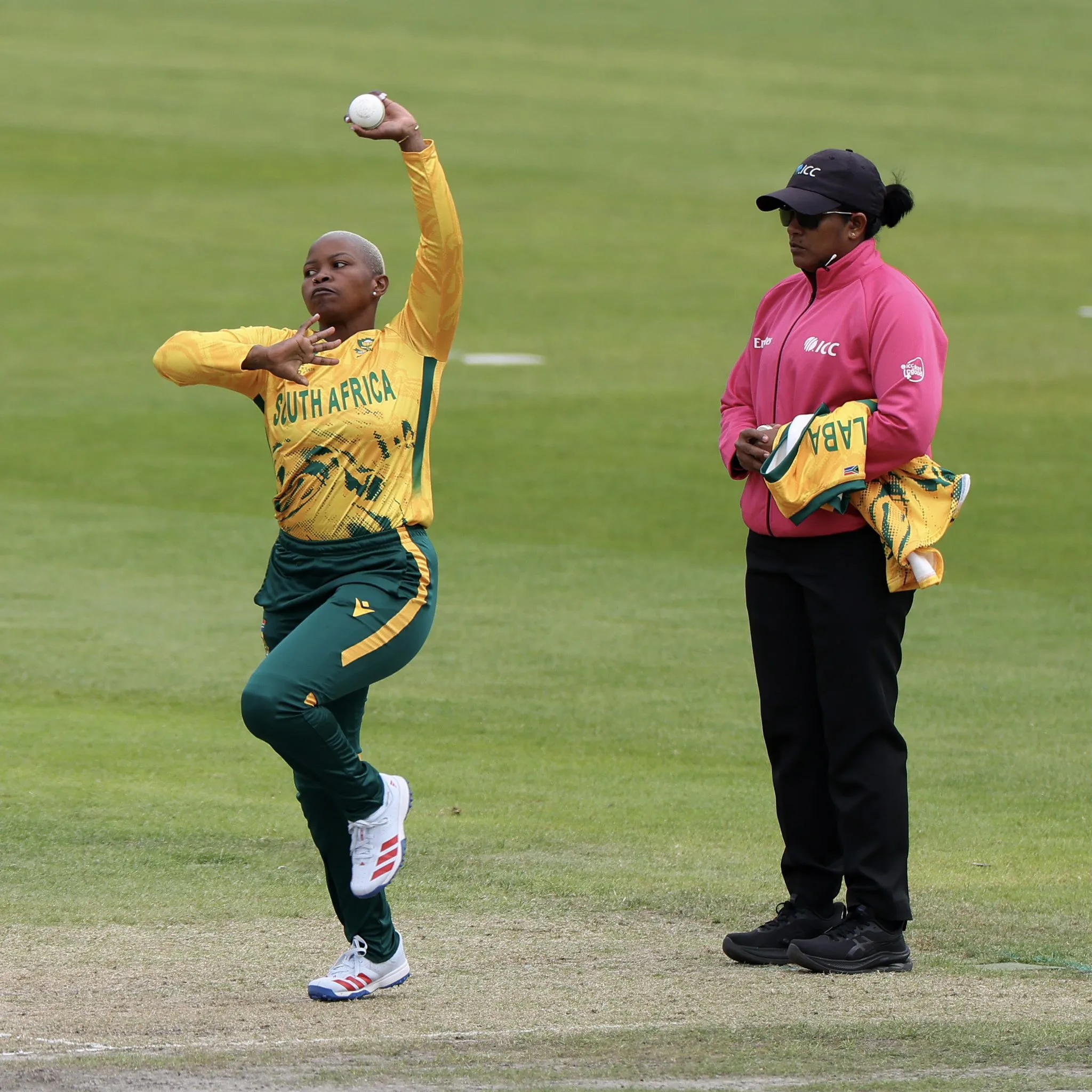 Nonkululeko Mlaba bowling