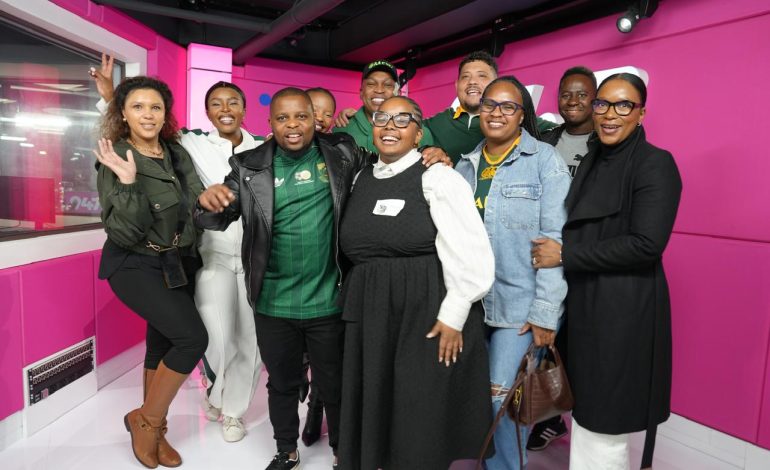 Robert Marawa And Polisa Launch 'Extra Time' Sports Show on 947 2 Robert Marawa on 947