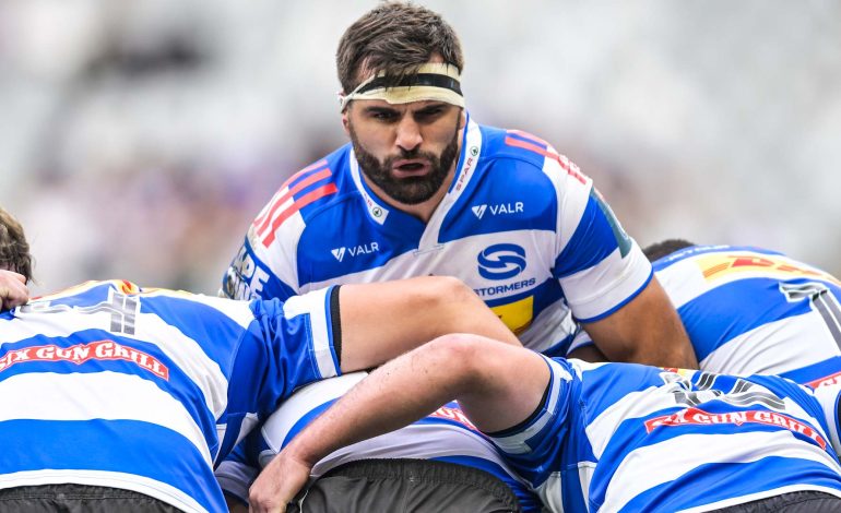 Stormers Powerhouse Earns Shock Springbok Call-Up After Brutal Injury 2 Ruben van Heerden of Stormers