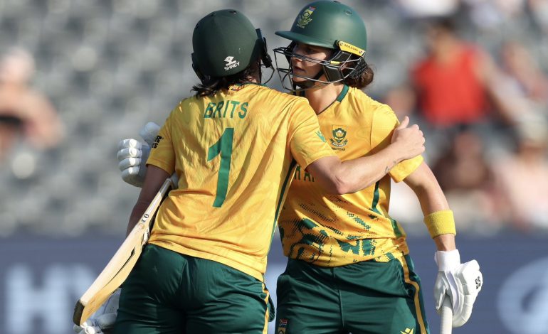 Tazmin Brits Destroys Netherlands With Brutal Maiden T20I Ton To Supercharge Proteas’ World Cup Push