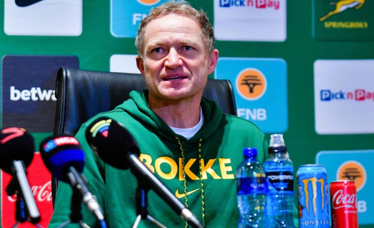 Kiwi Coup: The Real Reason Brown Is Swapping Springbok Green For All Black 2 Tony Brown at the press conference