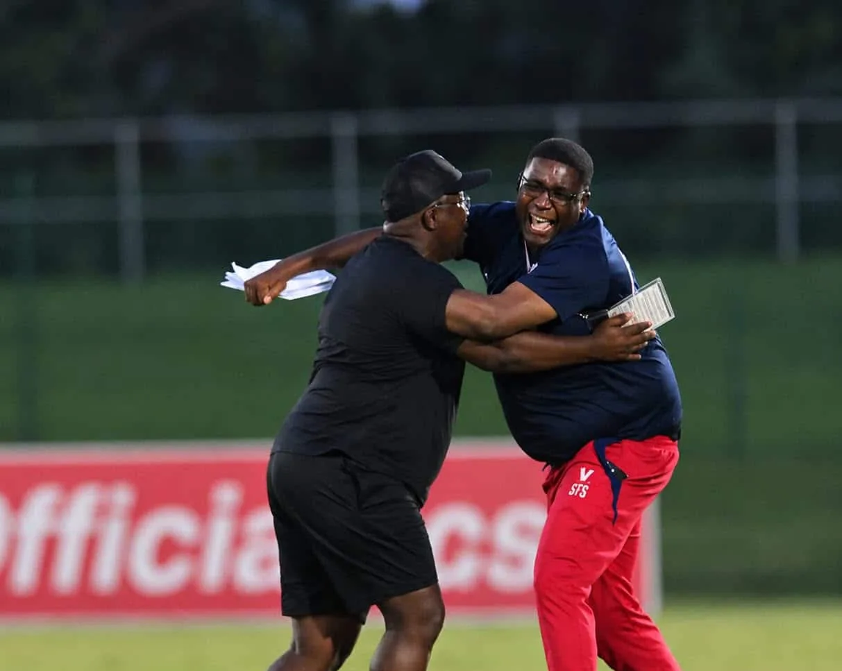 Xanti Pupuma celebrate against Magesi