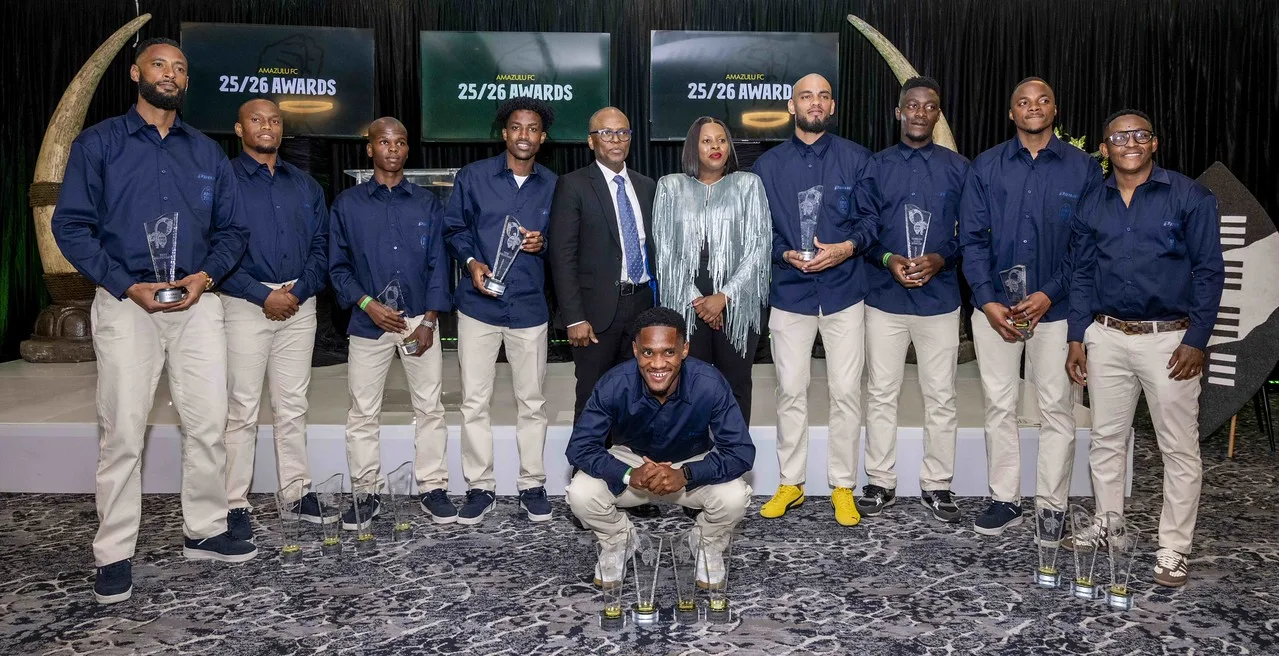 Maqokolo Sweeps Top Honors As Usuthu Unveil New PRIMO Kit 3 AmaZulu 2025-26 winners