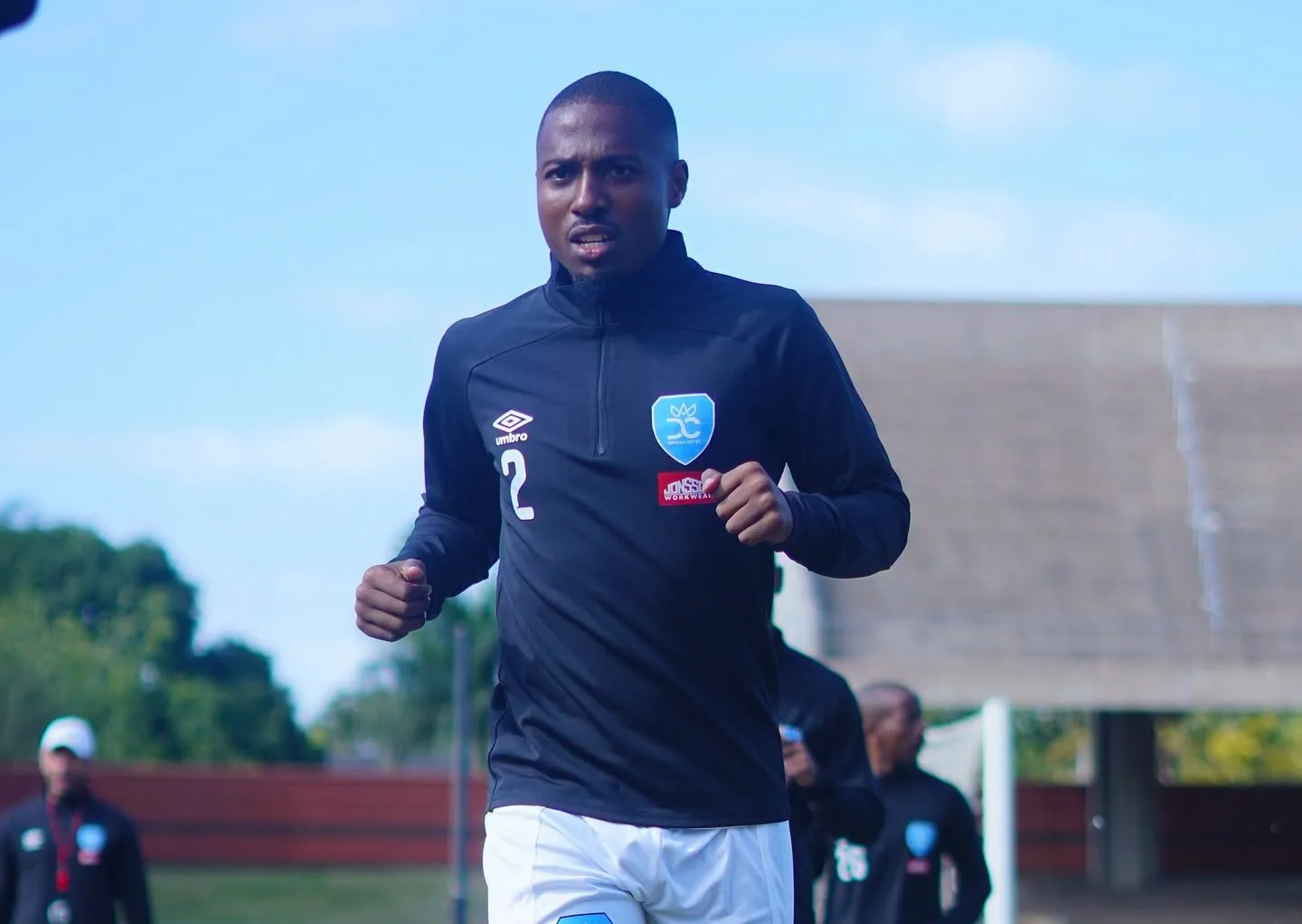 'We Are Ready': Former Orlando Pirates Star Outlines Ambitions 3 Bandile Shandu training with Durban City