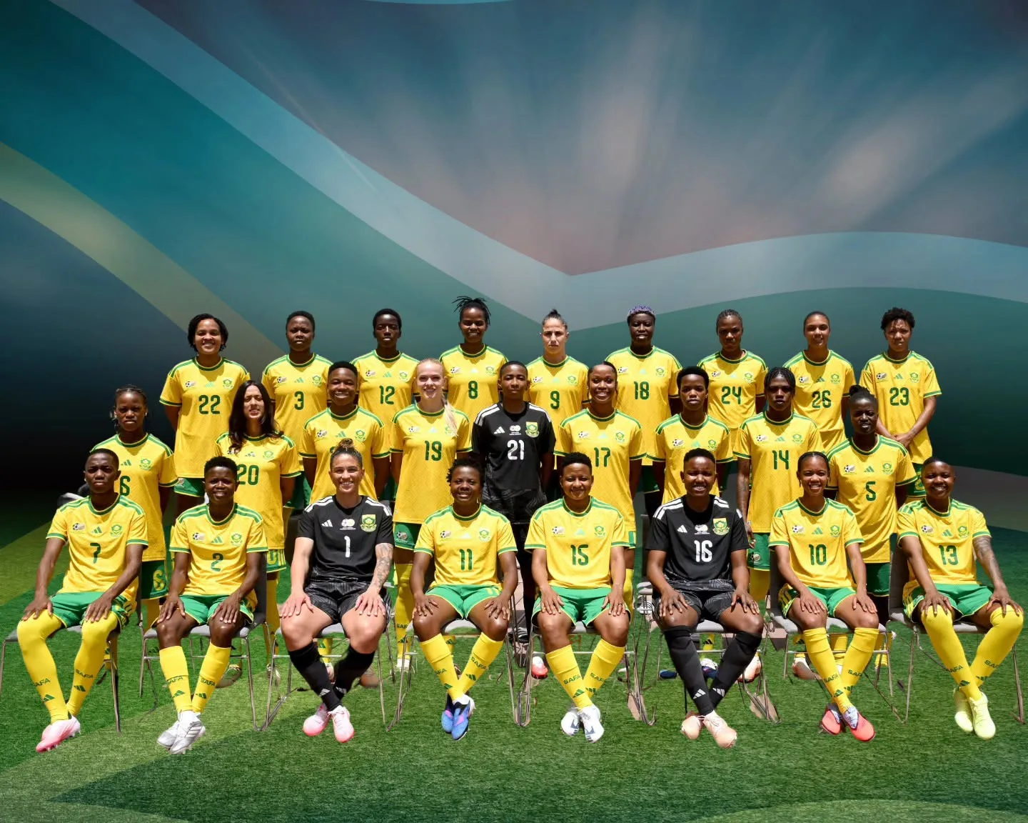 "Excited To Wear The Colours Again": Salgado Speaks Out On Banyana WAFCON Return 3 Banyana Banyana full squad ahead of WAFCON 2026