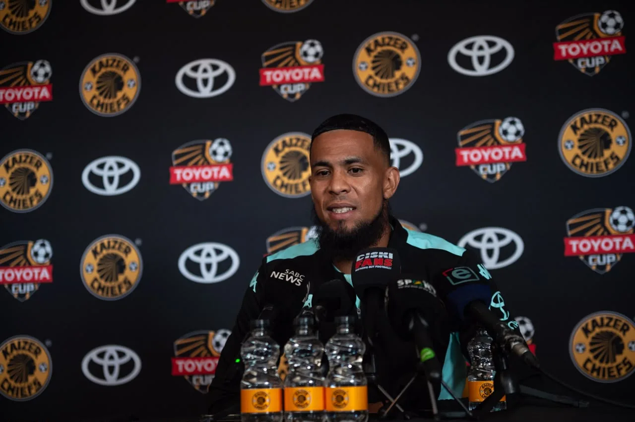 Brandon Petersen at the press conference