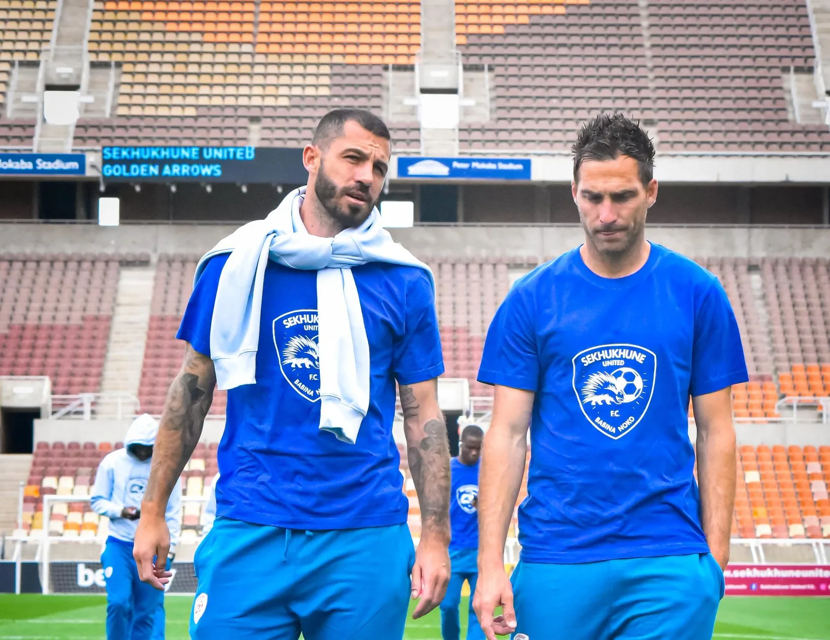 Veteran Defender Signs New Sekhukhune Deal 4 Daniel Cardoso and Bradley Grobler