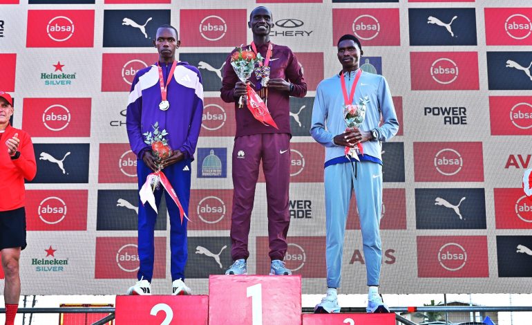 Cheptegei Produces World-class Display To Win Absa RUN YOUR CITY Durban 10K