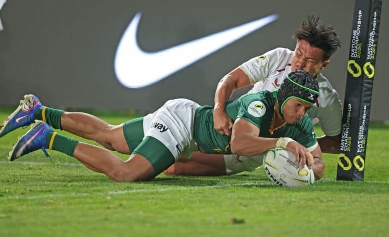 Kurt-Lee Arendse against England