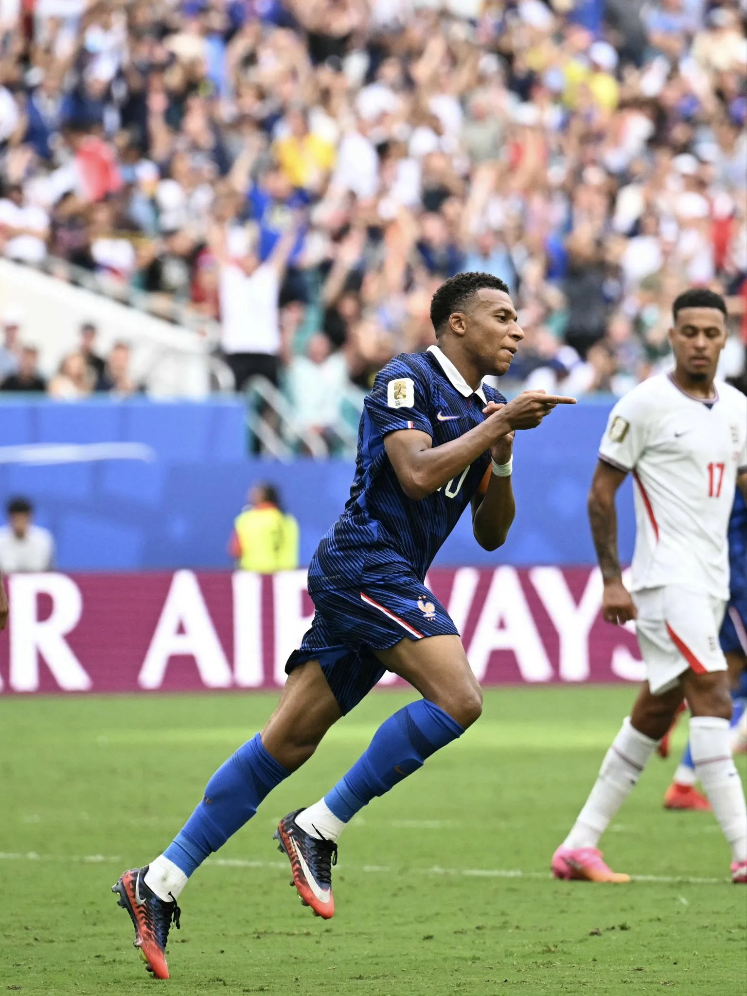 Saka Hat-Trick Outlasts Record-Breaking Mbappé As England Edge France In Historic World Cup Epic 3 Kylian Mbappe against England