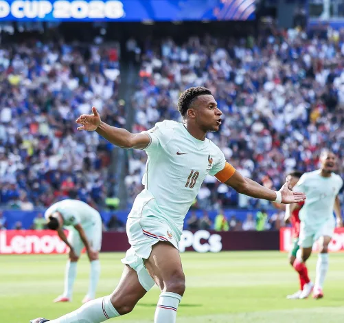 ‘Only One Way To Relax’: Mbappé Shrugs Off Ankle Injury 2 Kylian Mbappe celebrating against Morocco