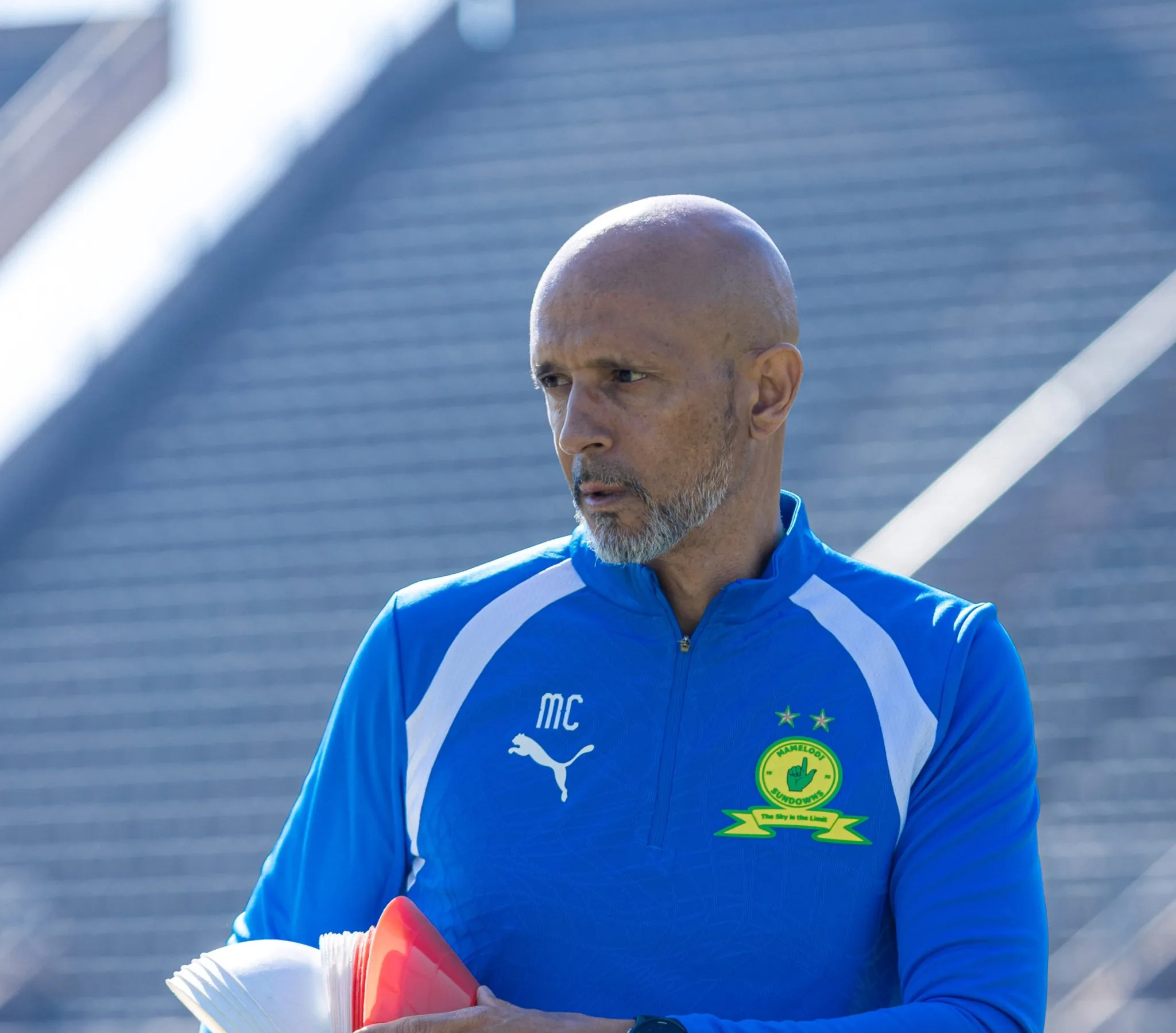 Miguel Cardoso in Sundowns pre-season