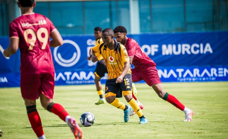 Nkosi Ngcobo in Spain pre-season