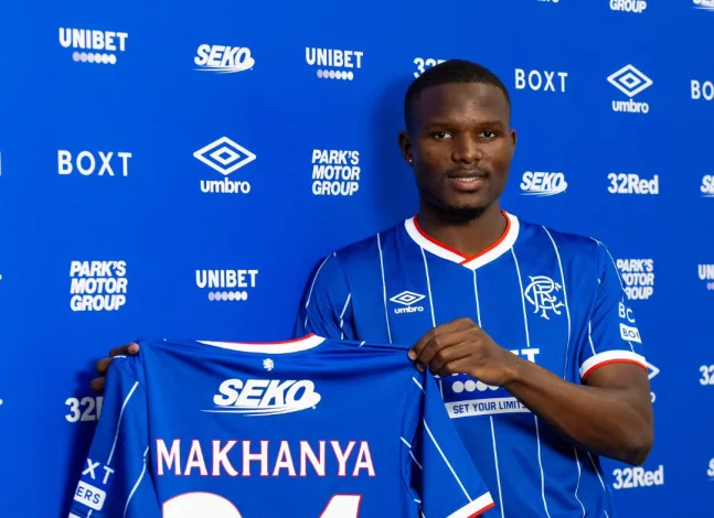 Makhanya Seals Dream European Move To Rangers 2 Olwethu Makhanya unveiled by Rangers