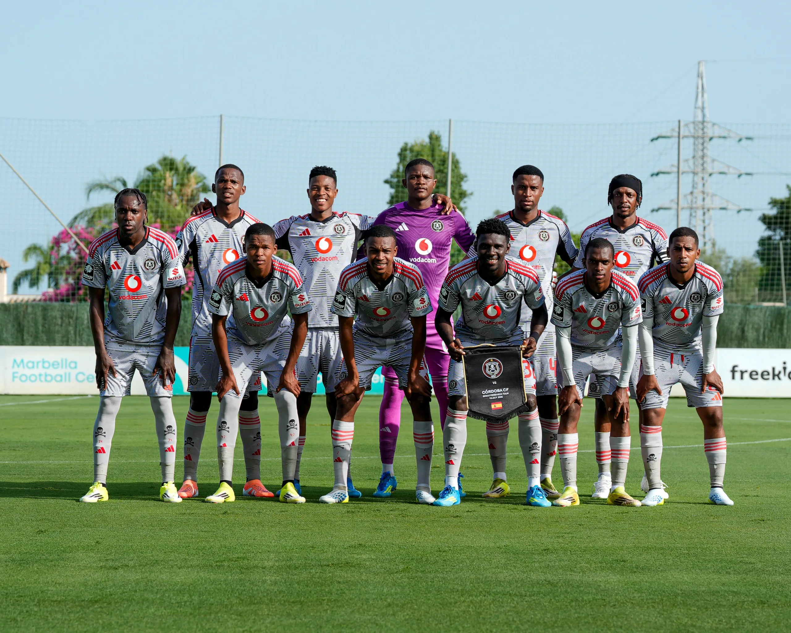 Ouaddou Prepares New-Look Pirates For Massive Cádiz Clash in Spain 3 Orlando Pirates squad in Spain