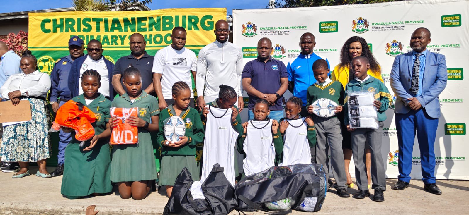 Clubs Hand Over Sports Equipment Ahead Of KZN Premier’s Cup