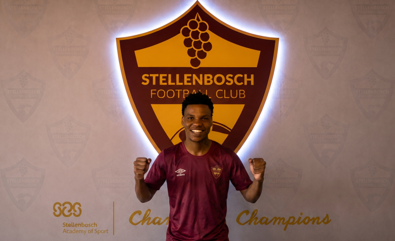 Sinoxolo Kwayiba unveiled at Stellenbosch
