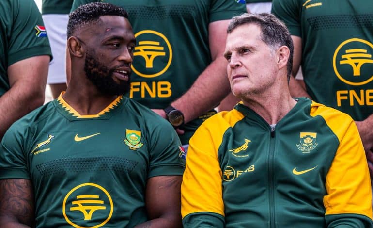‘I Have To Pinch Myself’: Kolisi Reveals His Pre-Match Ritual And The 1995 Ghost Haunting Ellis Park