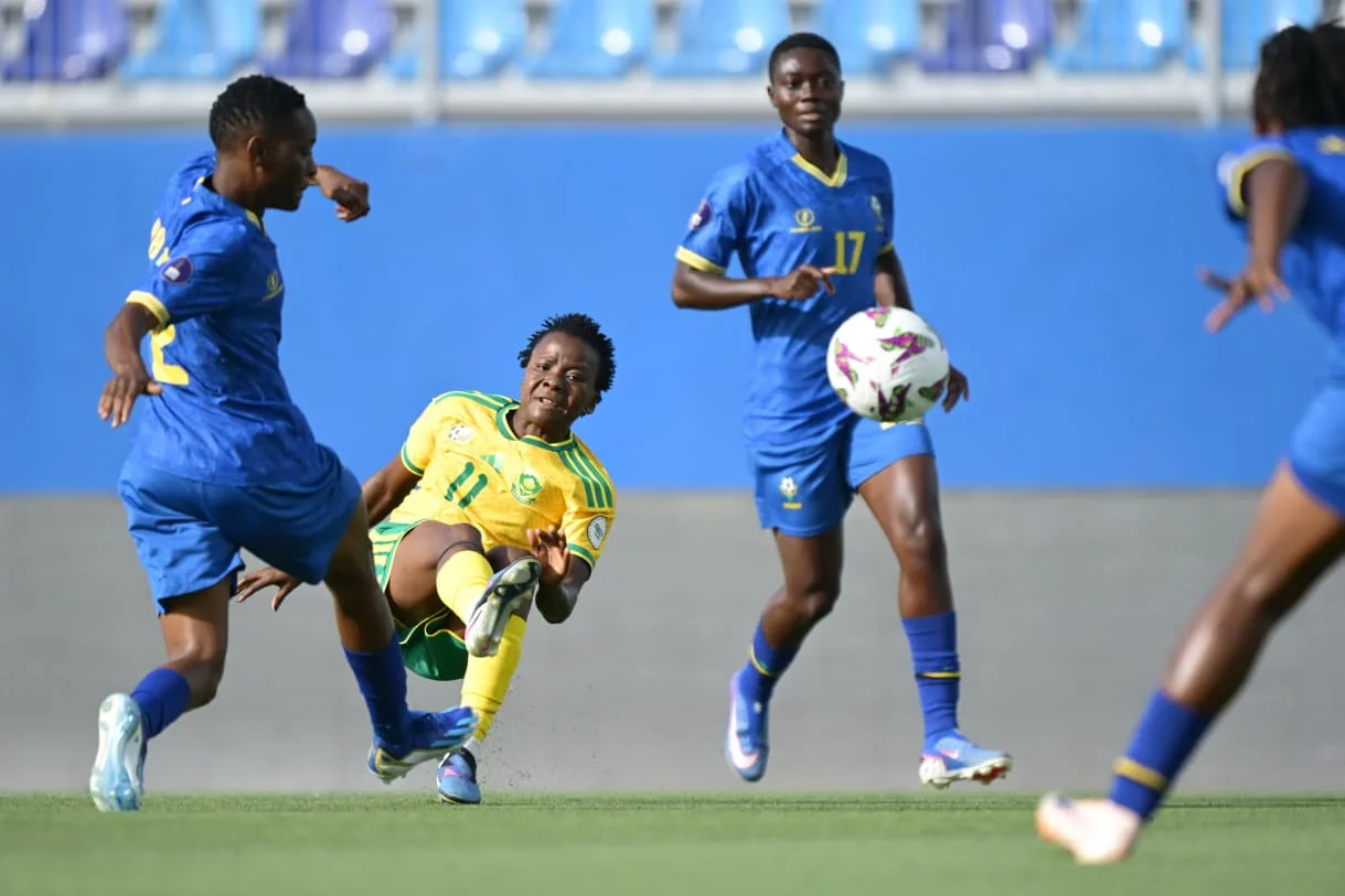 Thembi Kgatlana against Tanzania