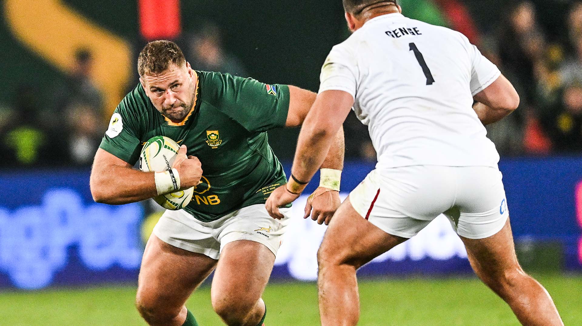 Thomas du Toit against England