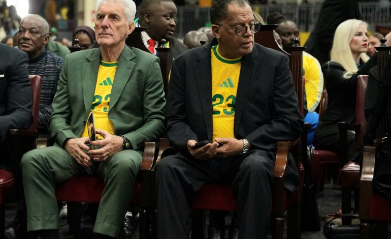 ‘Without Helman, We Couldn’t Do It’: Broos Bids Emotional Farewell To Bafana