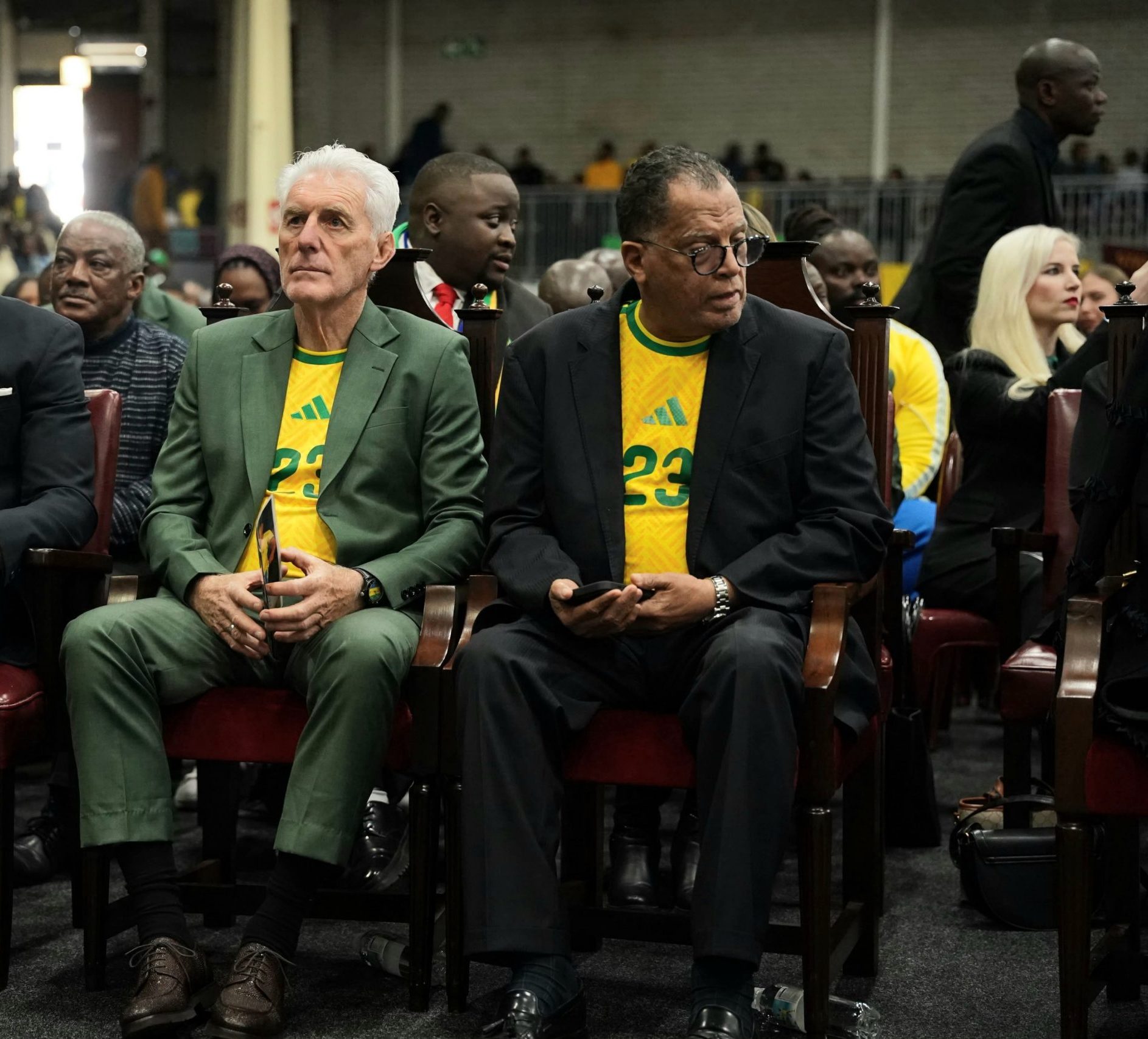 ‘Without Helman, We Couldn’t Do It’: Broos Bids Emotional Farewell To Bafana