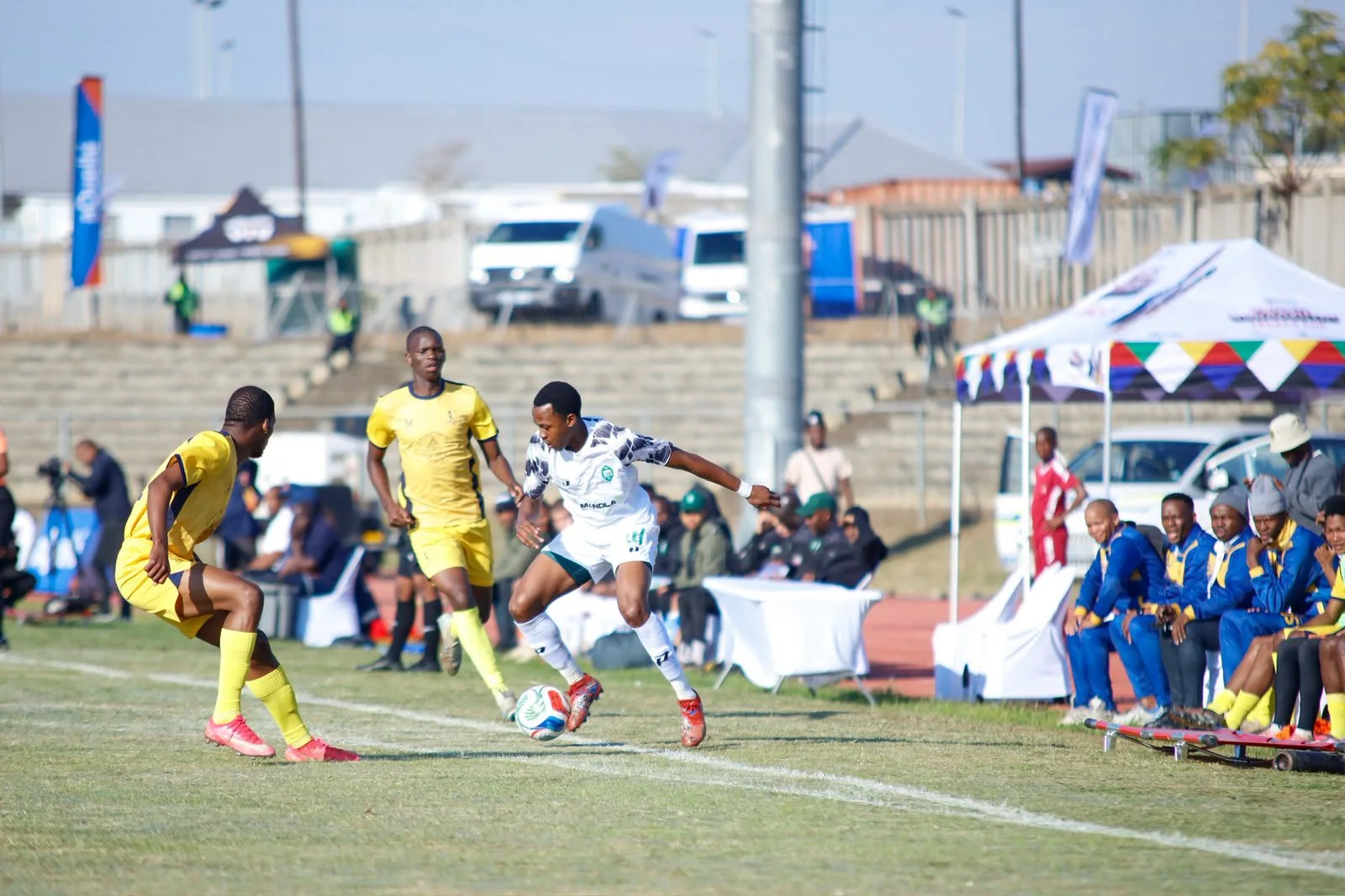 Ulundi United Dump Star-Studded AmaZulu Out Of Legacy Cup 4 Tshepo Mashigo against Ulundi United jpeg