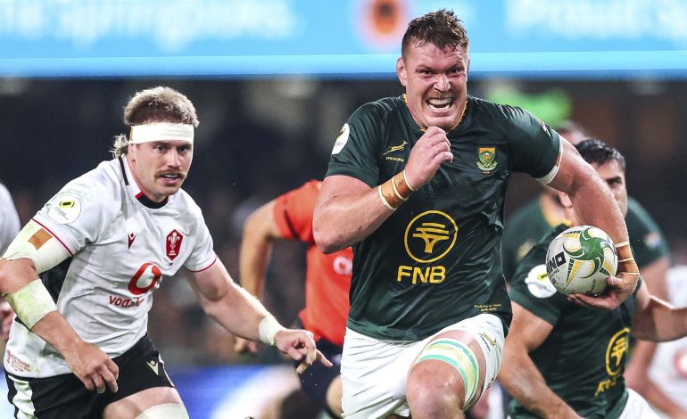 Cobus Wiese against Wales