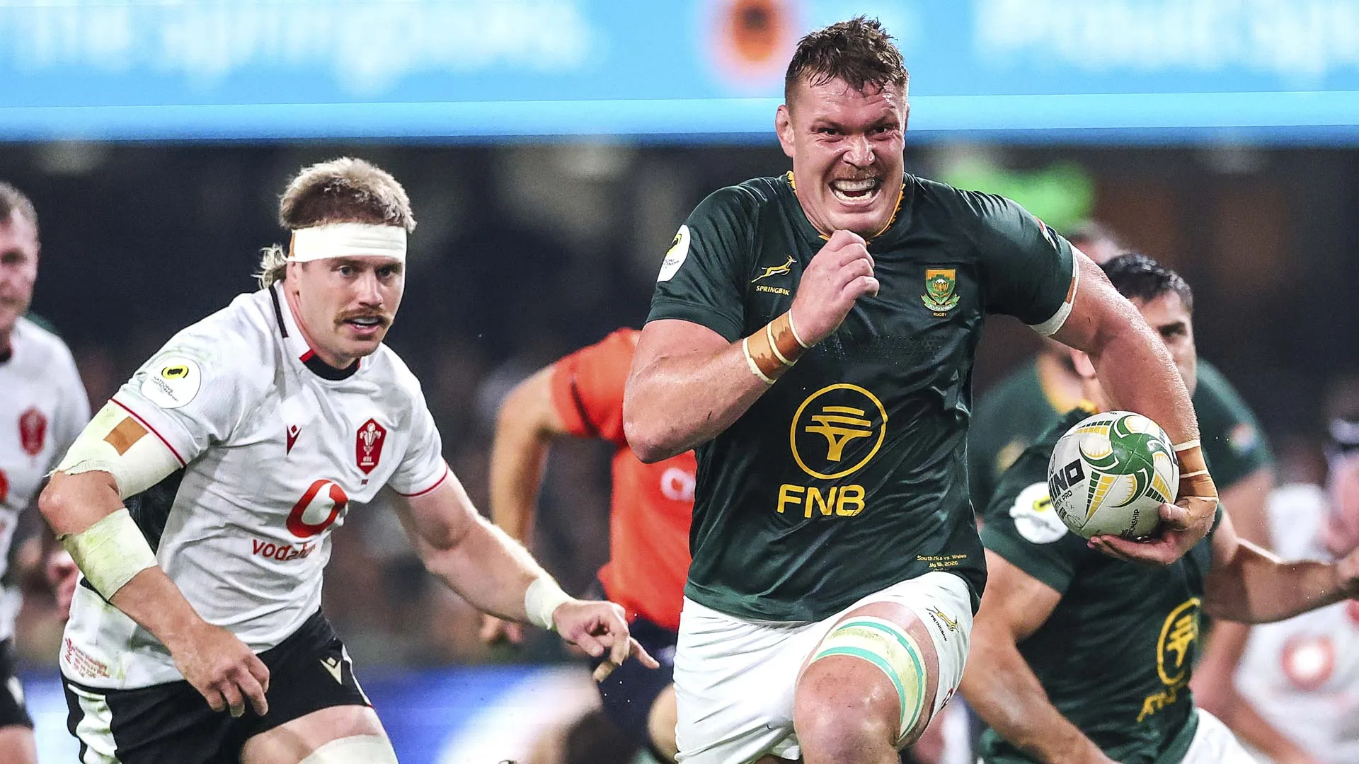 Cobus Wiese against Wales