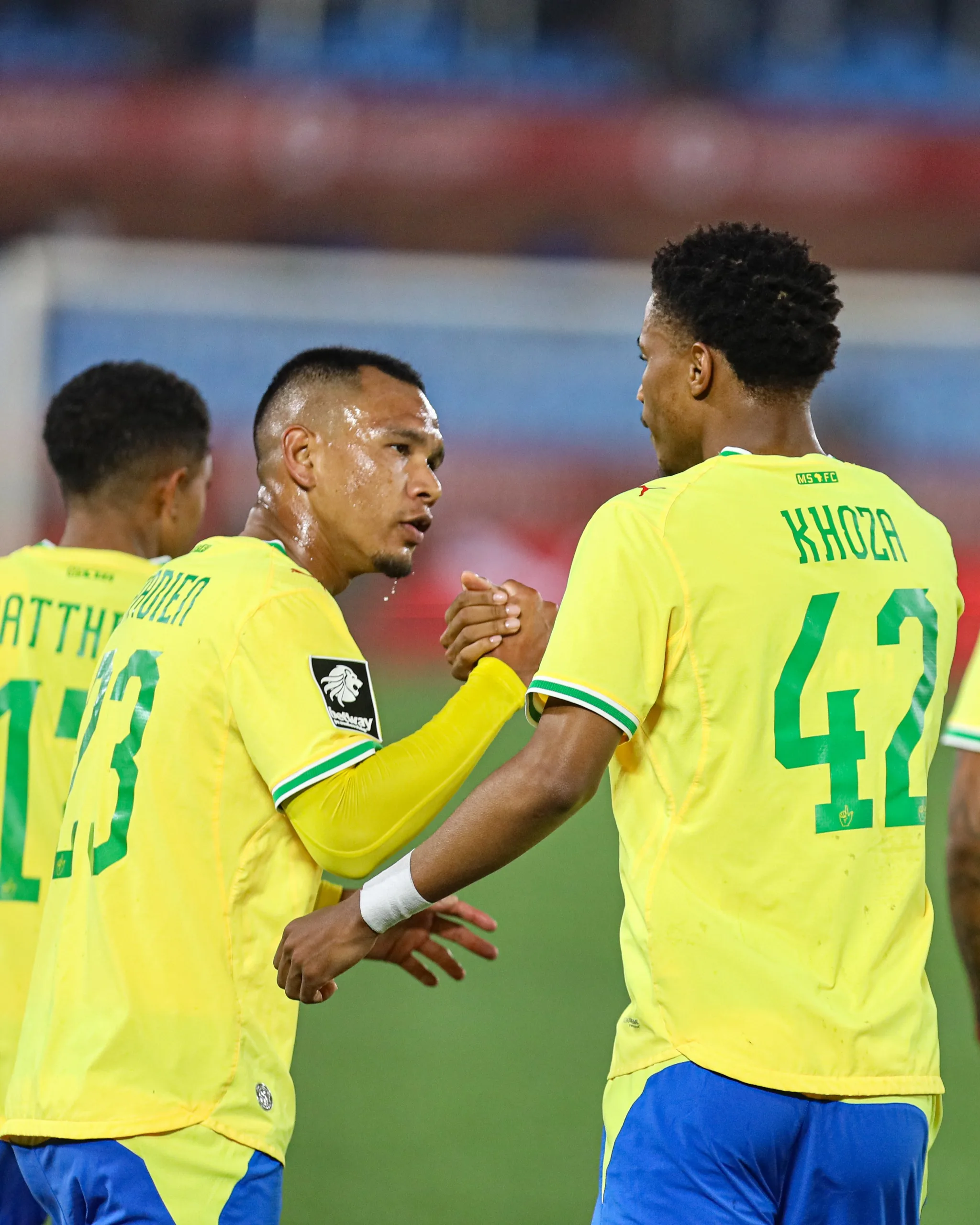Fawaaz Basadien and Malibongwe Khoza