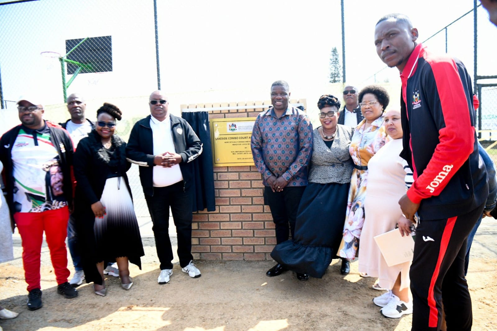 KZN MEC Handover Of Combo Court & Outdoor Gym In Vryheid