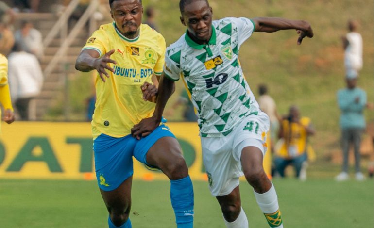 Nhlanhla Zwane battling with Teboho Mokoena