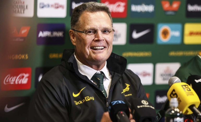 Rassie Erasmus after All Blacks win