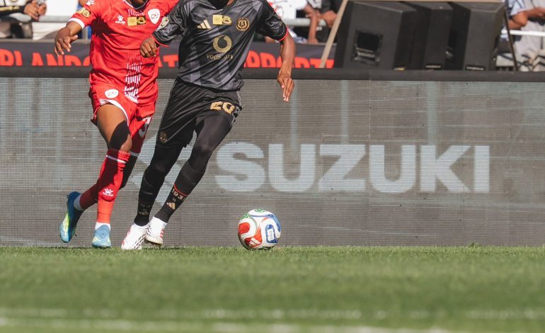 "Don't Smoke, Think Football" — Ouaddou Issues Stern Warning To Masilela And Padime 2 Simphiwe Selepe against Sekhukhune in the MTN8