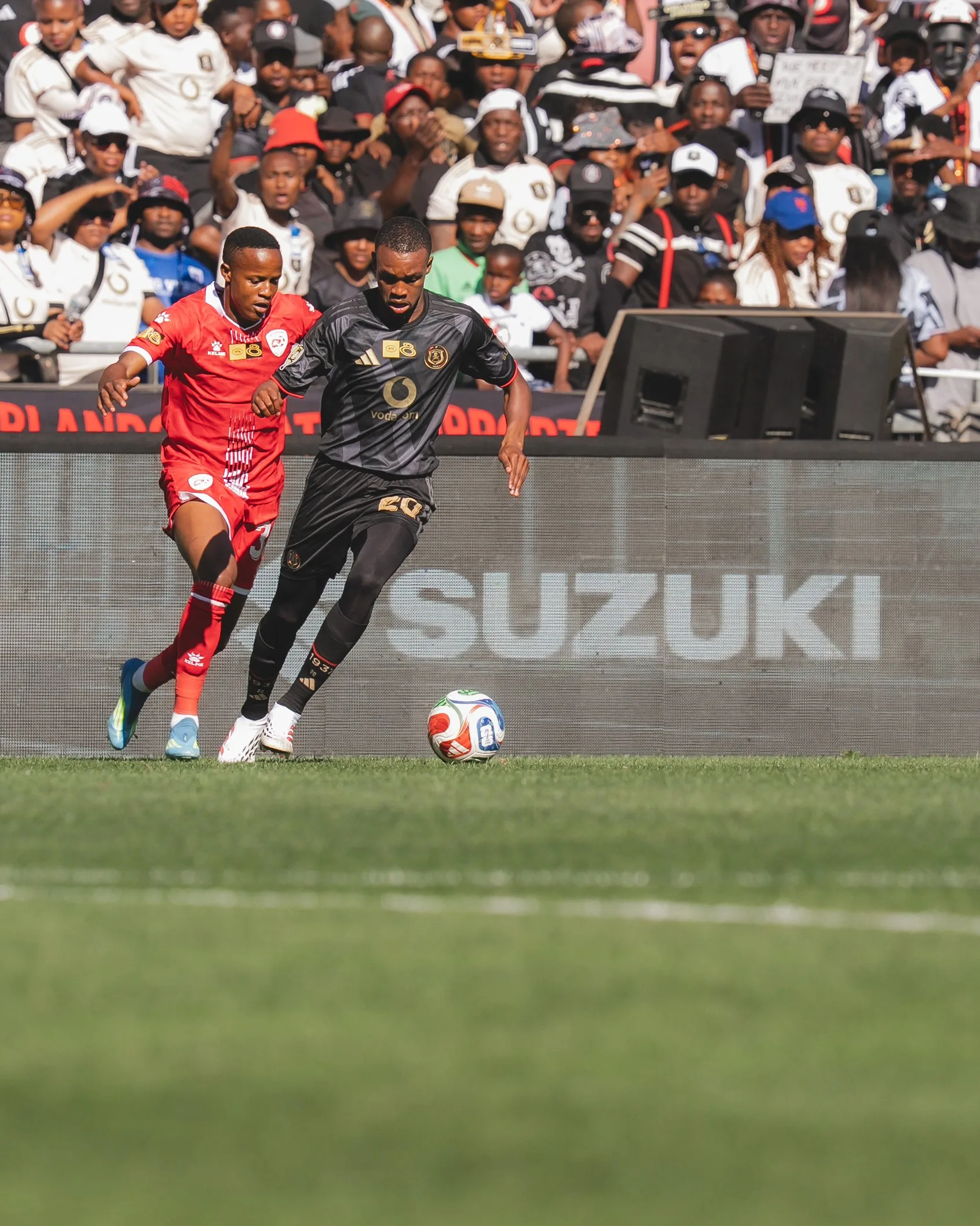 "Don't Smoke, Think Football" — Ouaddou Issues Stern Warning To Masilela And Padime 3 Simphiwe Selepe against Sekhukhune in the MTN8